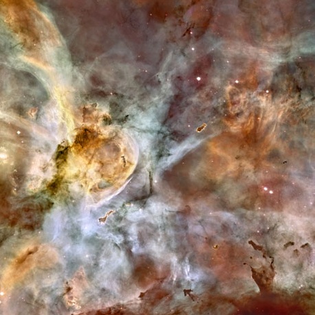 Carina Nebula. Image credit: Hubble Space Telescope/NASA.