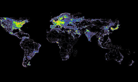 The World At Night. Image Credit: NASA