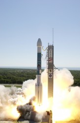 Mars Odyssey launch. Not trash.