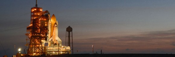 STS-124 at the pad. Image Credit: NASA