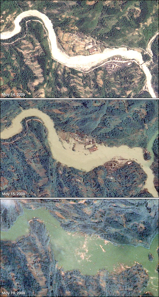 Chengdhu region. Image credit: Formosat 2