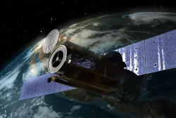 The Hinode solar observatory, measures the Sun in X-ray and EUV wavelengths (JAXA)