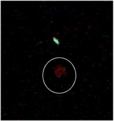 A popular image on Planet X websites. Is this Planet X, or is it simply a young galaxy? (NASA - possible source)