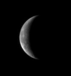 The Moon, captured by Rosetta. Image credit: ESA