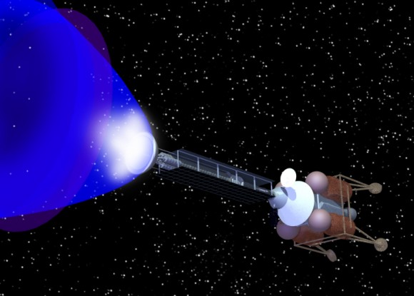 Antimatter rocket