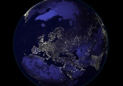 Sensitive to solar activity? Power grids on the ground (AP Photo/Smithsonian)
