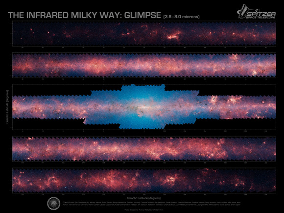 Milky_Way_infrared_mosaic. Credit: Spitzer Space Telescope Milky_Way_infrared_mosaic. Credit: Spitzer Space Telescope