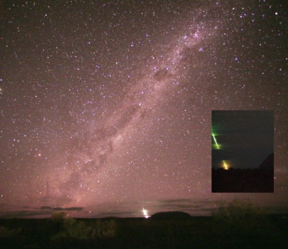 FireBall at Ayres Rock - Credit: Joe Brimacombe