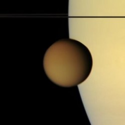 Titan. Image credit: NASA/JPL/SSI
