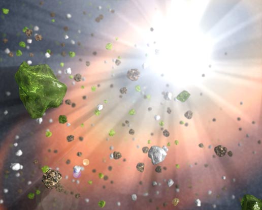 Artist illustration of a quasar. Image credit: NASA Artist illustration of a quasar. Image credit: NASA