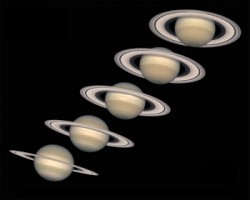 Seasons on Saturn. Image credit: Hubble