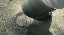 Armstrongs first footstep on the Moon (&copy; nWave)