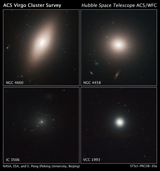 galaxy-cluster-hubble Globular Clusters. Credit: NASA, ESA, and E. Peng