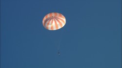 An early parachute drop test for the Constellation Project (NASA)