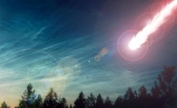 Artist impression of the Tunguska event (www.russianspy.org)