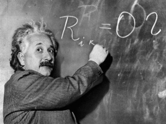 Einstein, whose theory of general relativity has just passed another test
