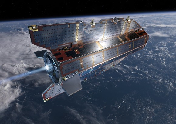 GOCE: Spacecraft of the future is here! Credit: ESA GOCE: Spacecraft of the future is here! Credit: ESA