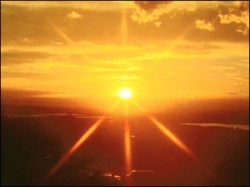 Sunrise. Image credit: NASA Sunrise. Image credit: NASA