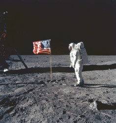 Astronaut Buzz Aldrin, the second man on the Moon. Astronaut Buzz Aldrin, the second man on the Moon.
