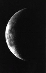 Crescent Moon. Image credit: NASA