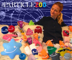 Julie spends some quality time with her Standard Model particles (The Particle Zoo)