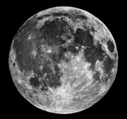 NASA's image of the Moon NASA's image of the Moon