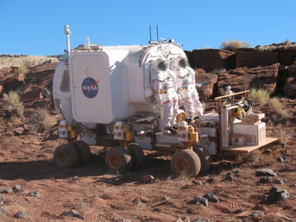 Another view of the SPR.  Credit: NASA