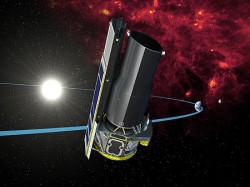 The Spitzer Space Telescope. Credit: NASA