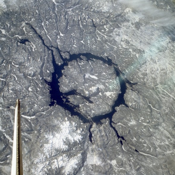 Manicouagan Reservoir. Credit: NASA Manicouagan Reservoir. Credit: NASA