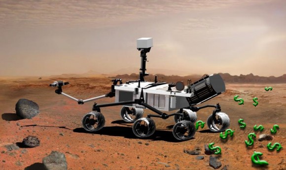 Haemorrhaging the NASA budget? Stern cites the MSL as a prime example of damaging overspending (NASA)