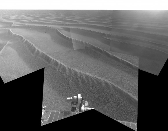 The "Purgatory" dunes around Opportunity.  Credit: NASA/JPL/Cornell