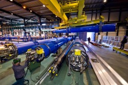 replacement parts were inspected at CERN over the weekend (CERN)