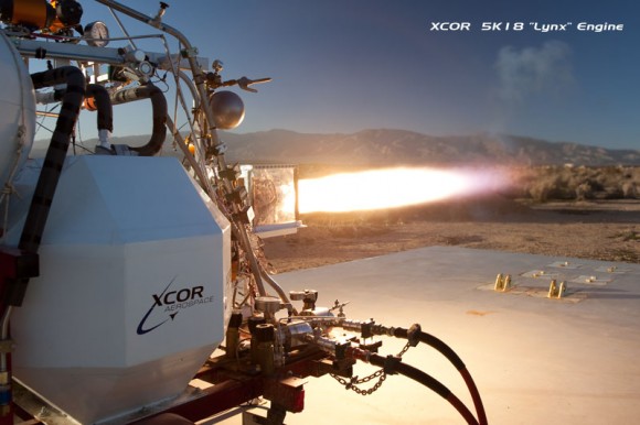 5K18 "Lynx" engine. Credit: XCOR and Mike Massee 5K18 "Lynx" engine. Credit: XCOR and Mike Massee