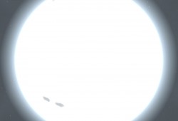 Computer illustration of the star Rigel. Computer illustration of the star Rigel.