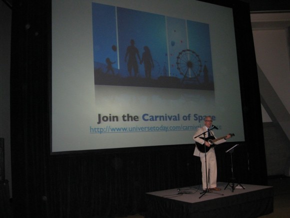 George Hrab performing at the IYA 2009 Opening Ceremonies George Hrab performing at the IYA 2009 Opening Ceremonies