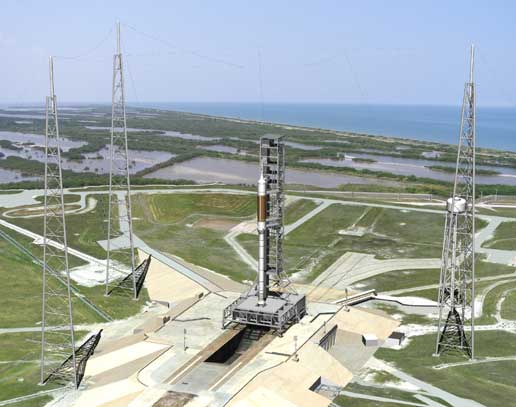 lightning Protection system. Credit: NASA lightning Protection system. Credit: NASA