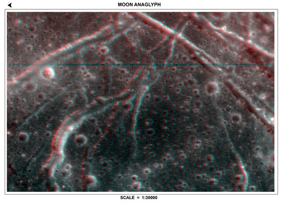 3D anaglyph from the TMC. Credit: ISRO 3D anaglyph from the TMC. Credit: ISRO