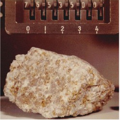 Rock from Apollo 17. collected by Harison Schmidt