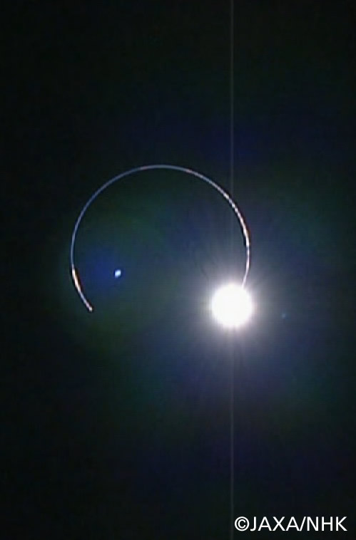 Penumbral Lunar Eclipse as seen from the Moon. Credit: JAXA Penumbral Lunar Eclipse as seen from the Moon. Credit: JAXA