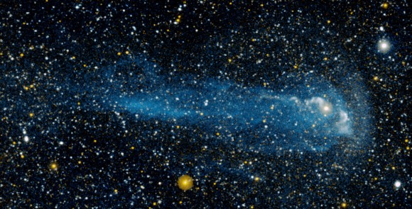 The variable star Mira. Image credit: Galex The variable star Mira. Image credit: Galex