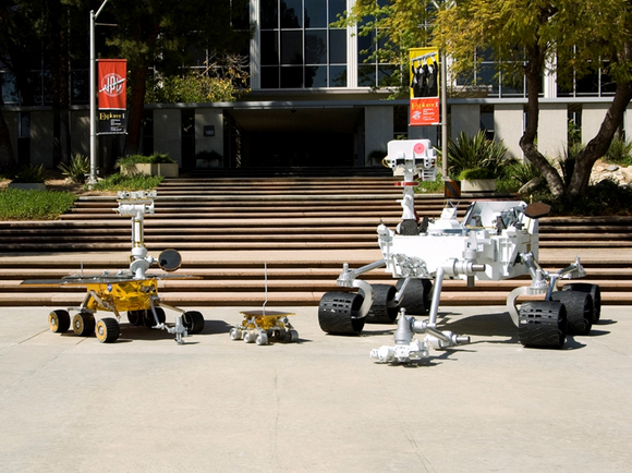 Rover comparison. Credit: JPL Rover comparison. Credit: JPL