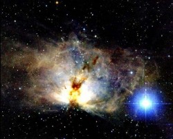 O star Zeta Orionis. O star Zeta Orionis.