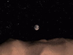 2009 FH fly past, only 85,000 km away from Earth (NASA)