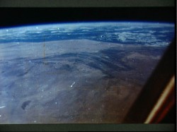 John Glenn's view of Earth.  Credit: NASA