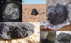 Various meteorites from 2008 TC3. Credit: P. Jenniskens, et. al. Click image for full description Various meteorites from 2008 TC3. Credit: P. Jenniskens, et. al. Click image for full description
