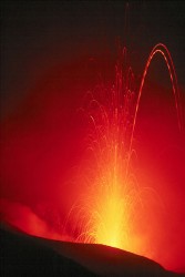 Strombolian eruption Strombolian eruption