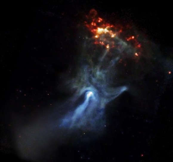 The creepiest space photo. The creepiest space photo.