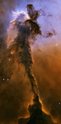 A view of the "spire" within M16, the Eagle Nebula. Credit: NASA/ESA A view of the "spire" within M16, the Eagle Nebula. Credit: NASA/ESA