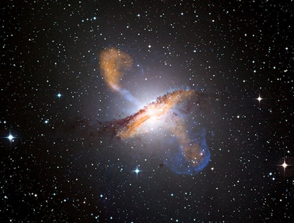 Centaurus A. Image credit: NASA Centaurus A. Image credit: NASA