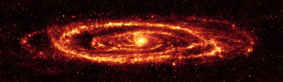Andromeda galaxy photo. Image credit: Spitzer Andromeda galaxy photo. Image credit: Spitzer
